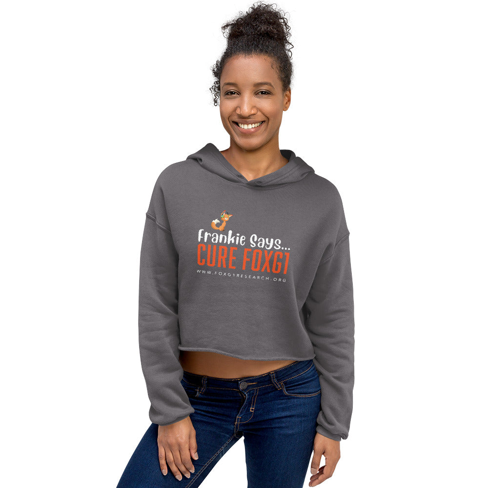 Frankie Collection - Jammed Out Crop Hoodie