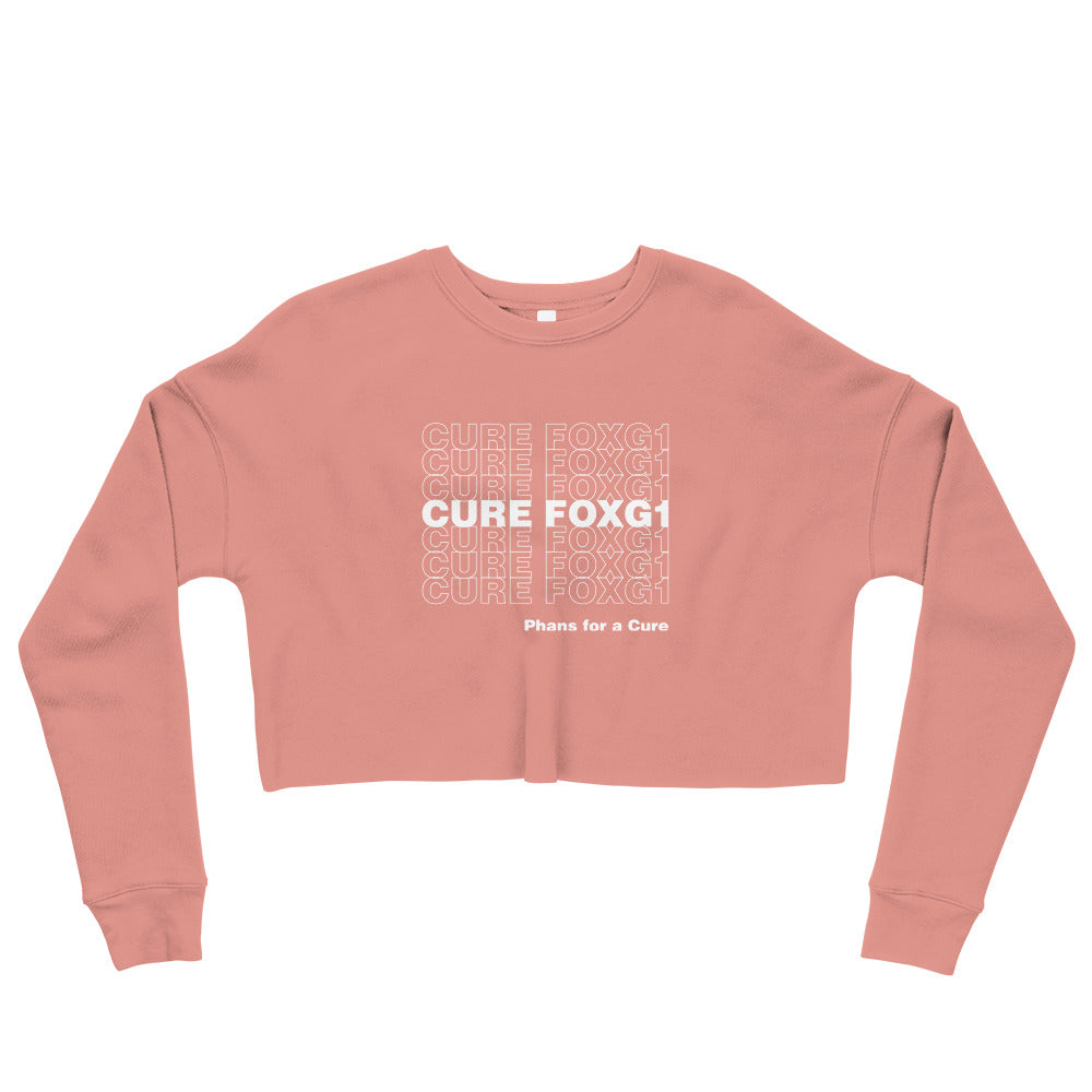 Read the Book, Cure FOXG1 - Cropped Sweatshirt