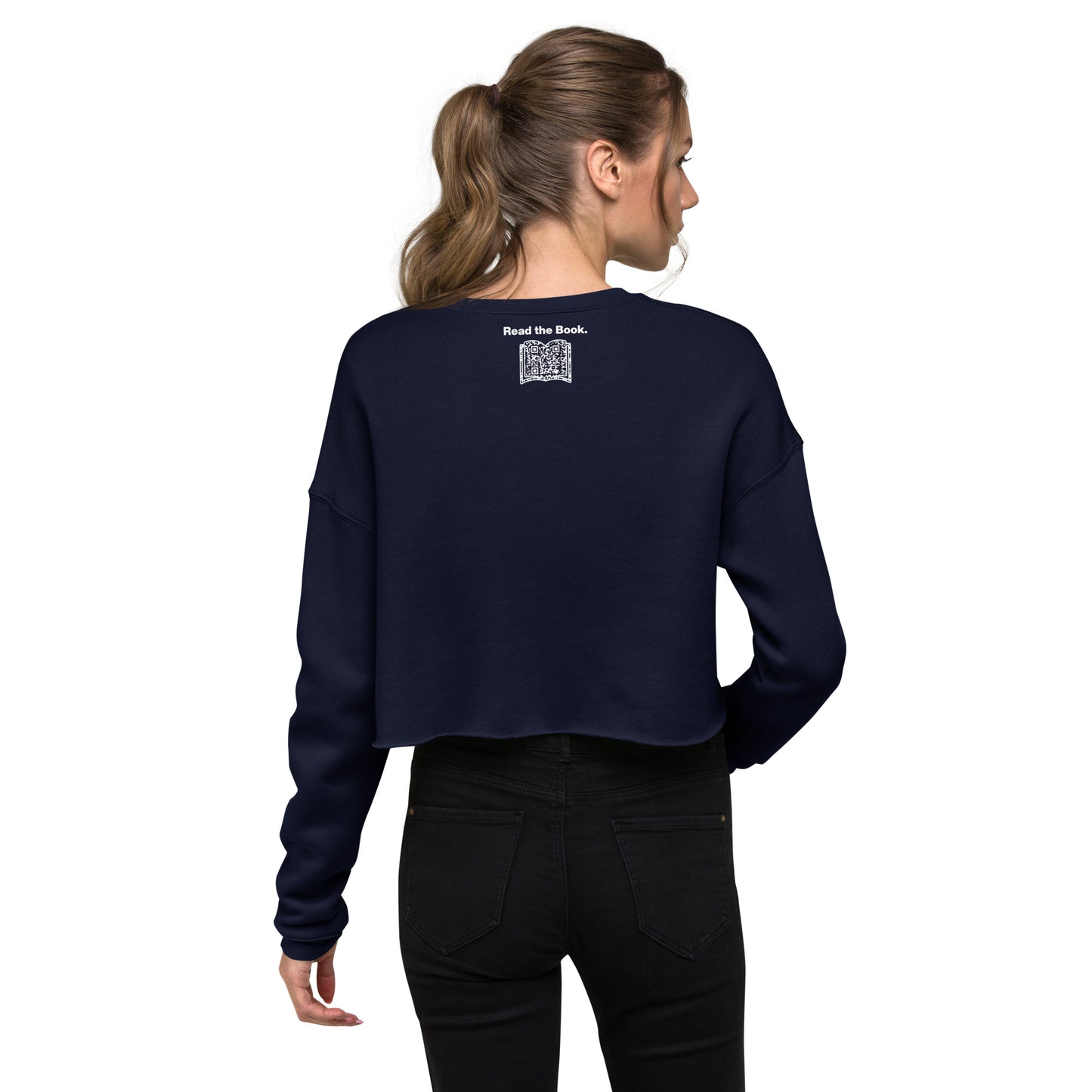 Read the Book, Cure FOXG1 - Cropped Sweatshirt