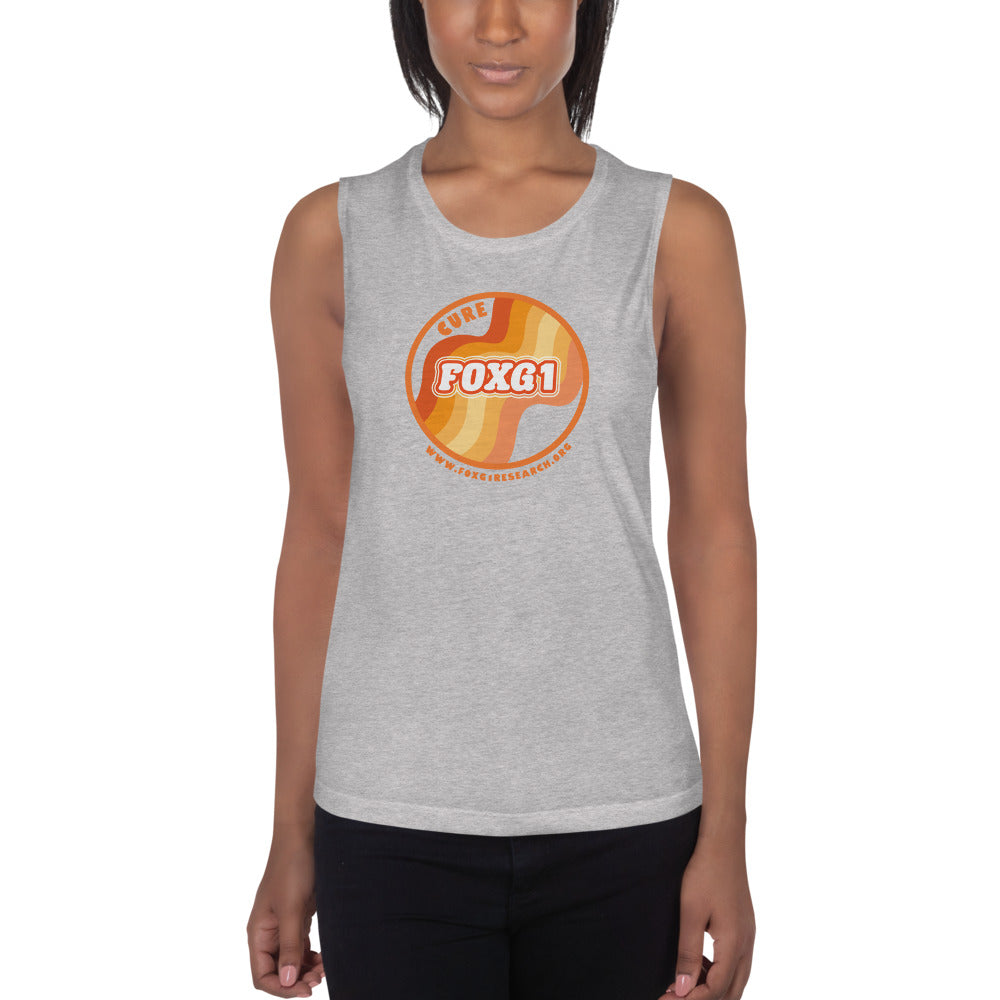 Retro Orange Collection - Ladies’ Muscle Tank