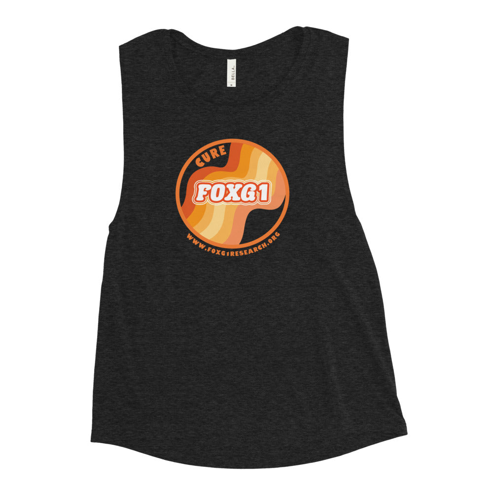 Retro Orange Collection - Ladies’ Muscle Tank