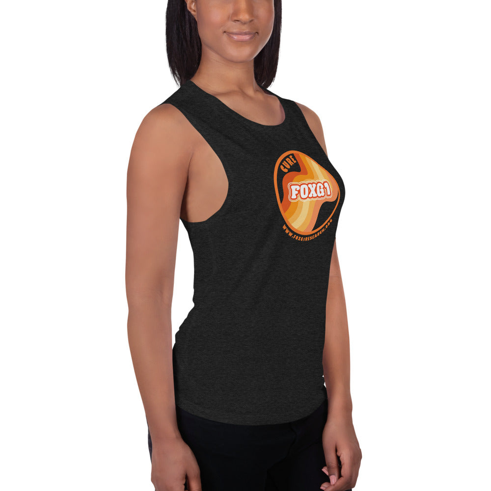 Retro Orange Collection - Ladies’ Muscle Tank