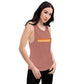 Retro Orange Collection - Stripe Ladies’ Muscle Tank