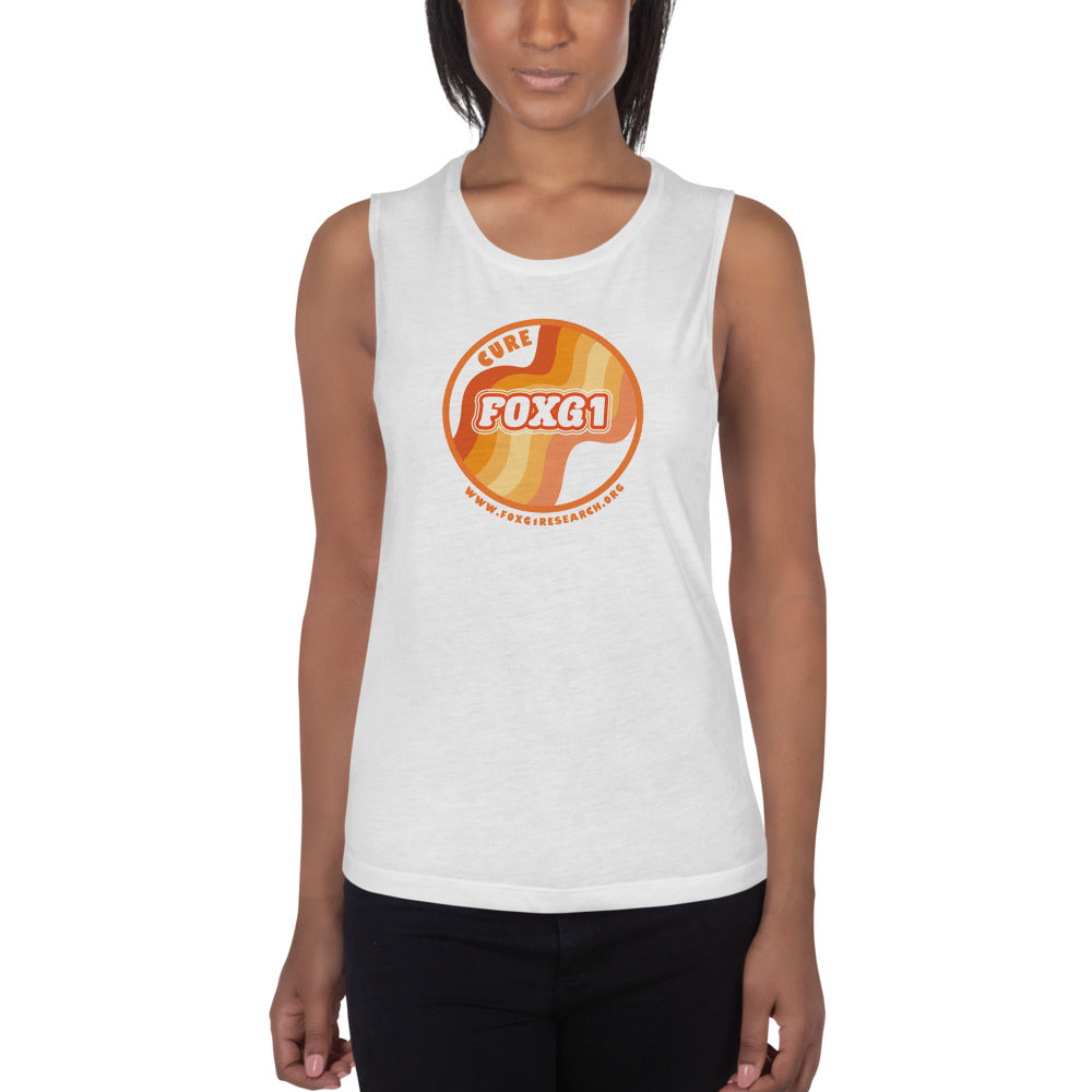 Retro Orange Collection - Ladies’ Muscle Tank