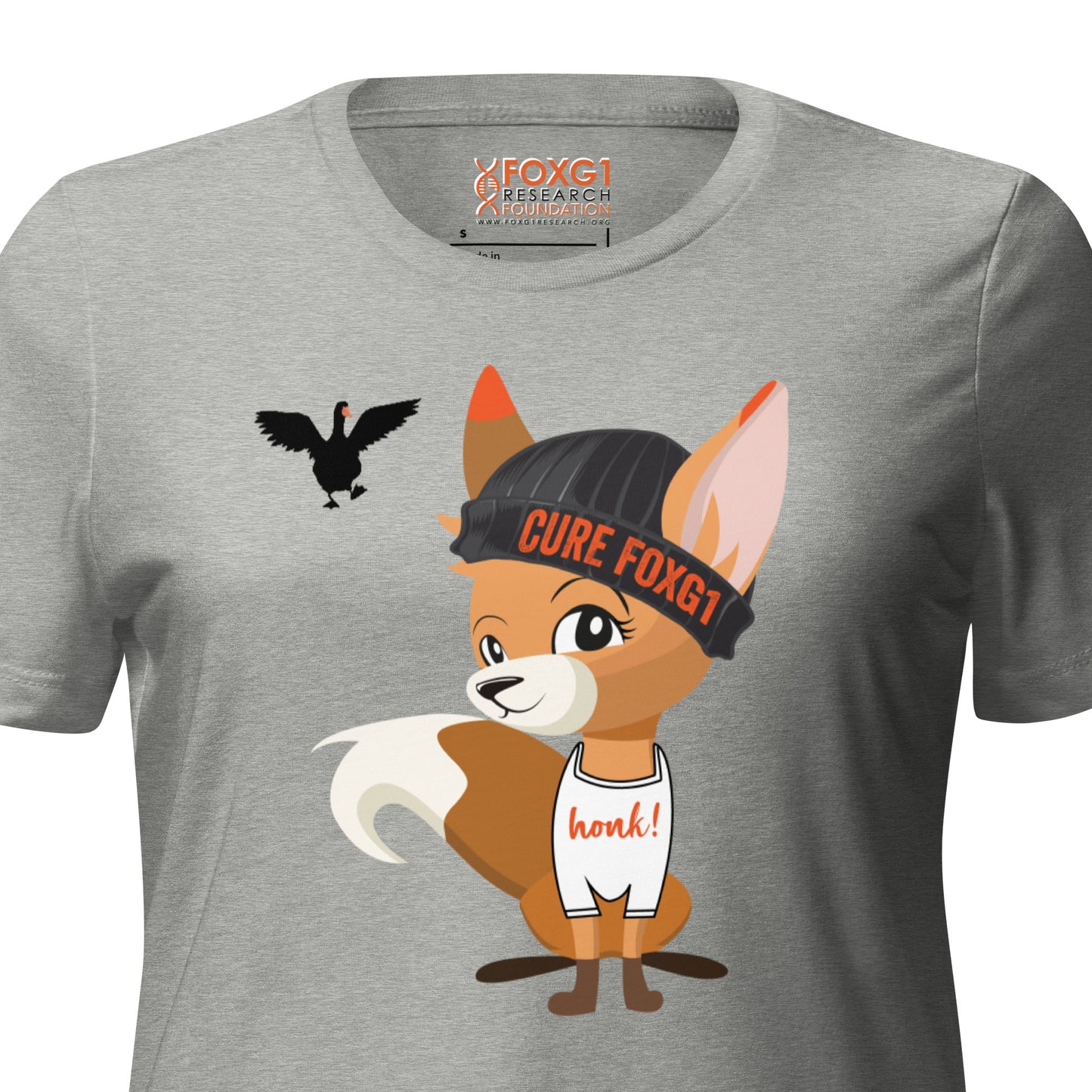 Honk for a Cure with Frankie! Women’s relaxed tri-blend t-shirt
