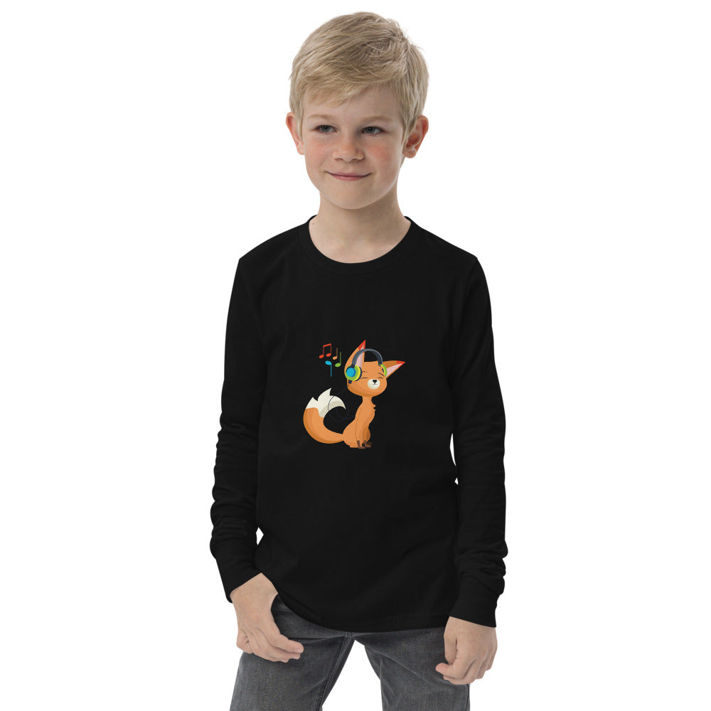 Jammed Out Frankie - Youth Long Sleeve T-shirt