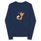 Jammed Out Frankie - Youth Long Sleeve T-shirt