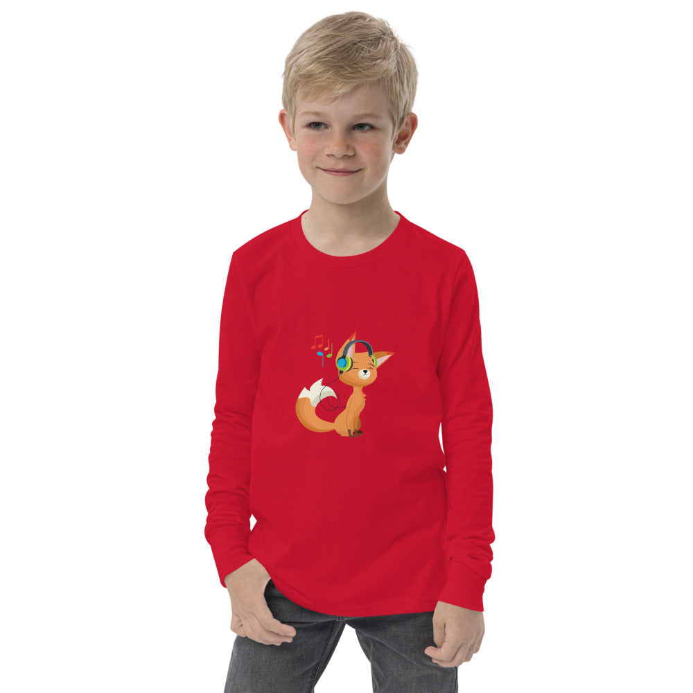 Jammed Out Frankie - Youth Long Sleeve T-shirt