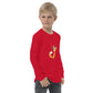 Jammed Out Frankie - Youth Long Sleeve T-shirt