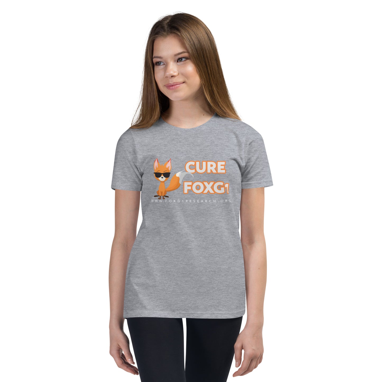 Cool Frankie Cure FOXG1 Youth Short Sleeve T-Shirt