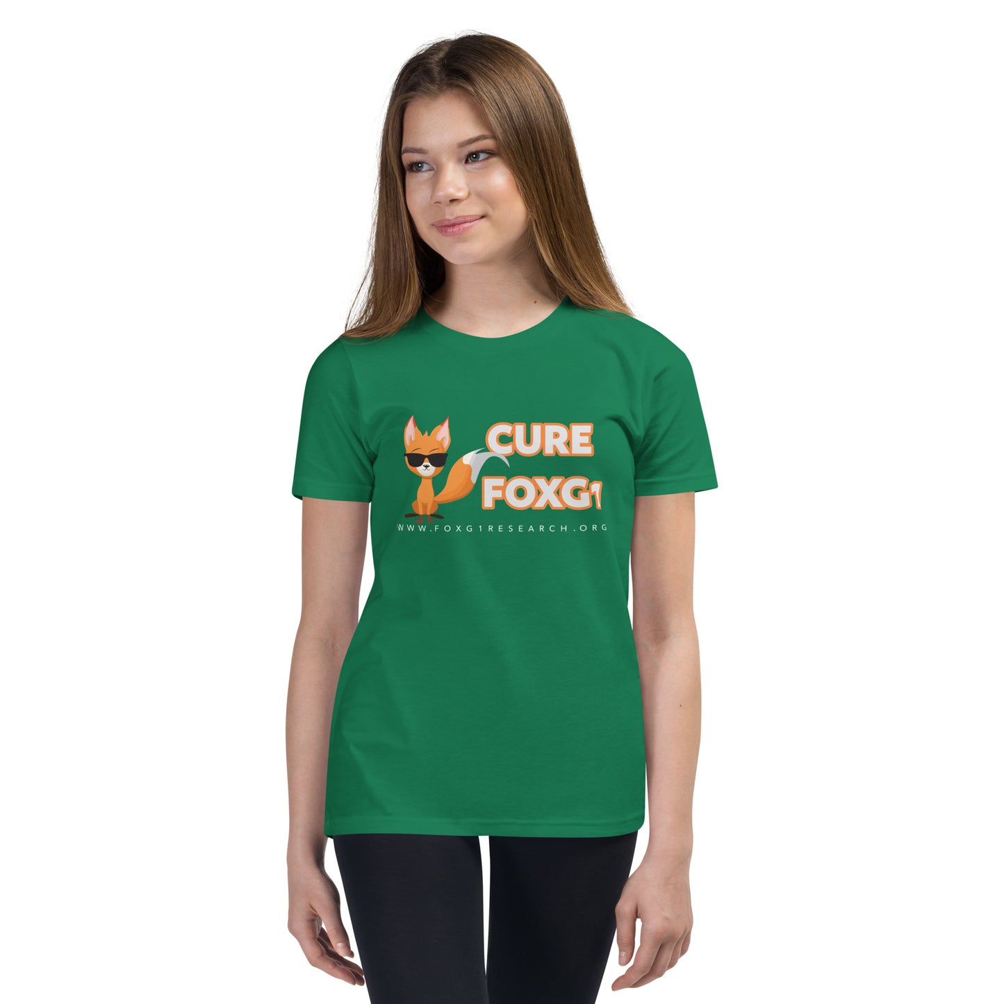 Cool Frankie Cure FOXG1 Youth Short Sleeve T-Shirt